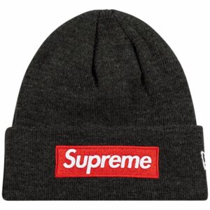 Supreme x New Era Box Logo knitted beanie