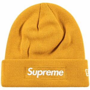 Supreme x New Era box-logo beanie