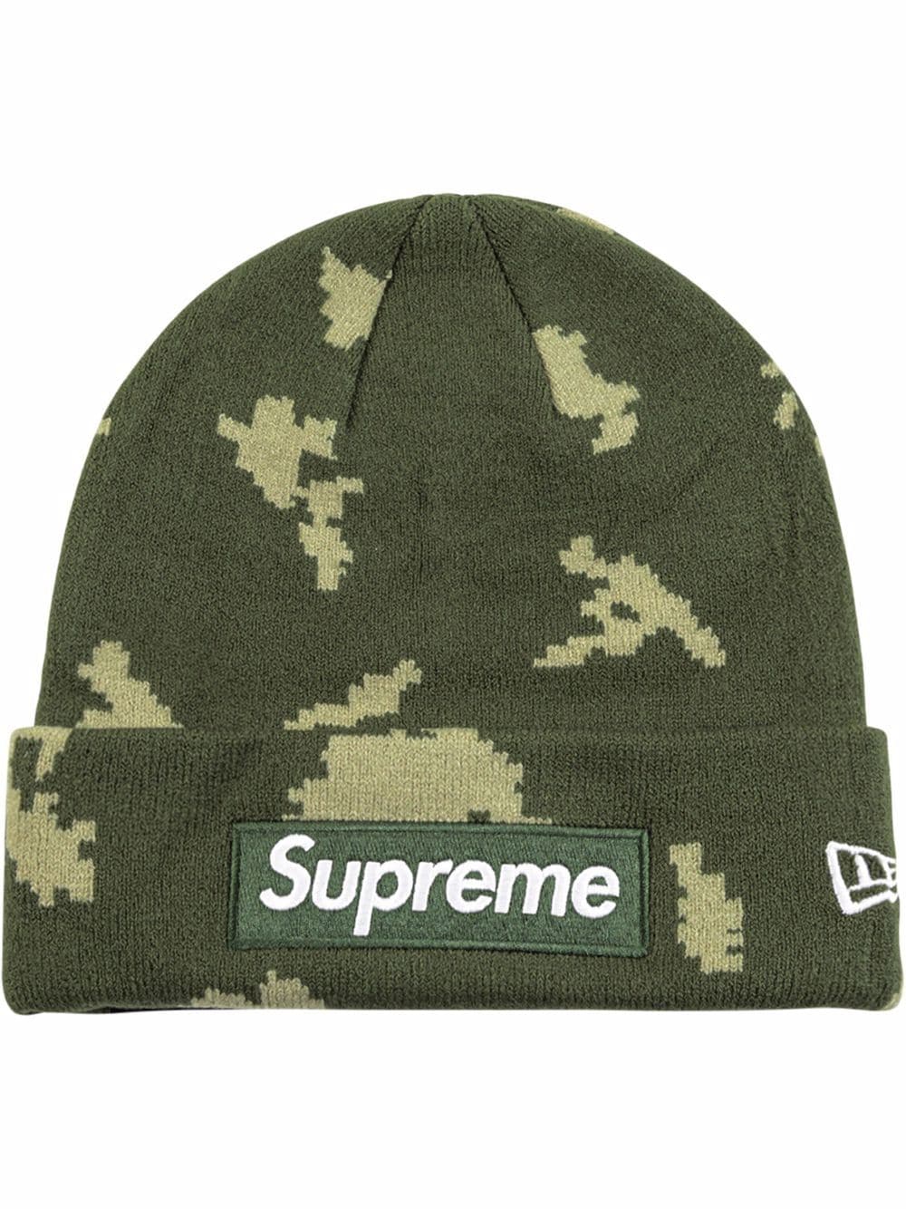 Supreme x New Era Box Logo beanie