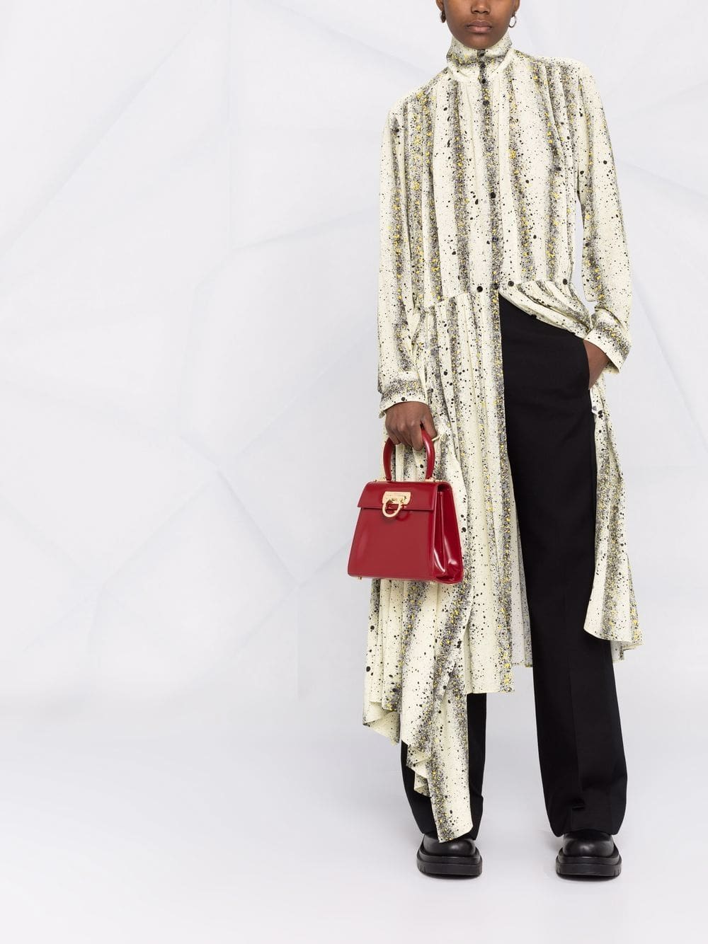 Ferragamo small Gancini-clasp top handle bag - Image 2