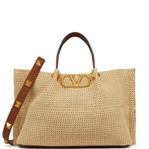 Valentino Garavani Summer woven tote bag