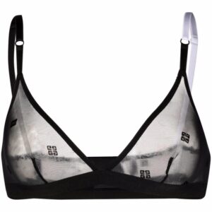 Givenchy sheer-panel bra