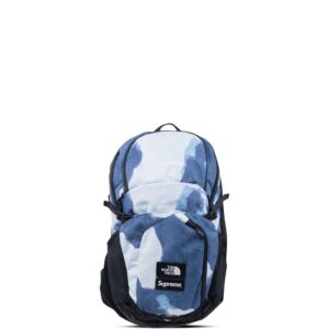 Supreme x The North Face bleached denim print backpack