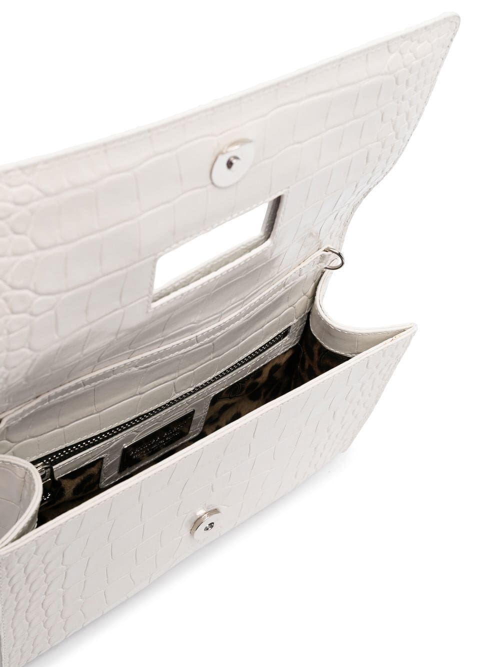 Philipp Plein skull-charm crossbody clutch bag - Image 5