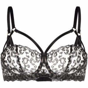 Fleur Of England Kittie caged-strap balcony bra