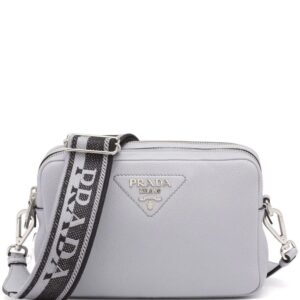 Prada Flou logo-plaque shoulder bag