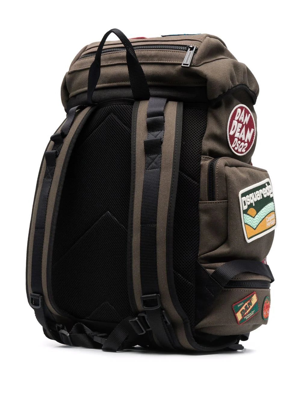 Dsquared2 logo-patches tassel backpack - Image 3