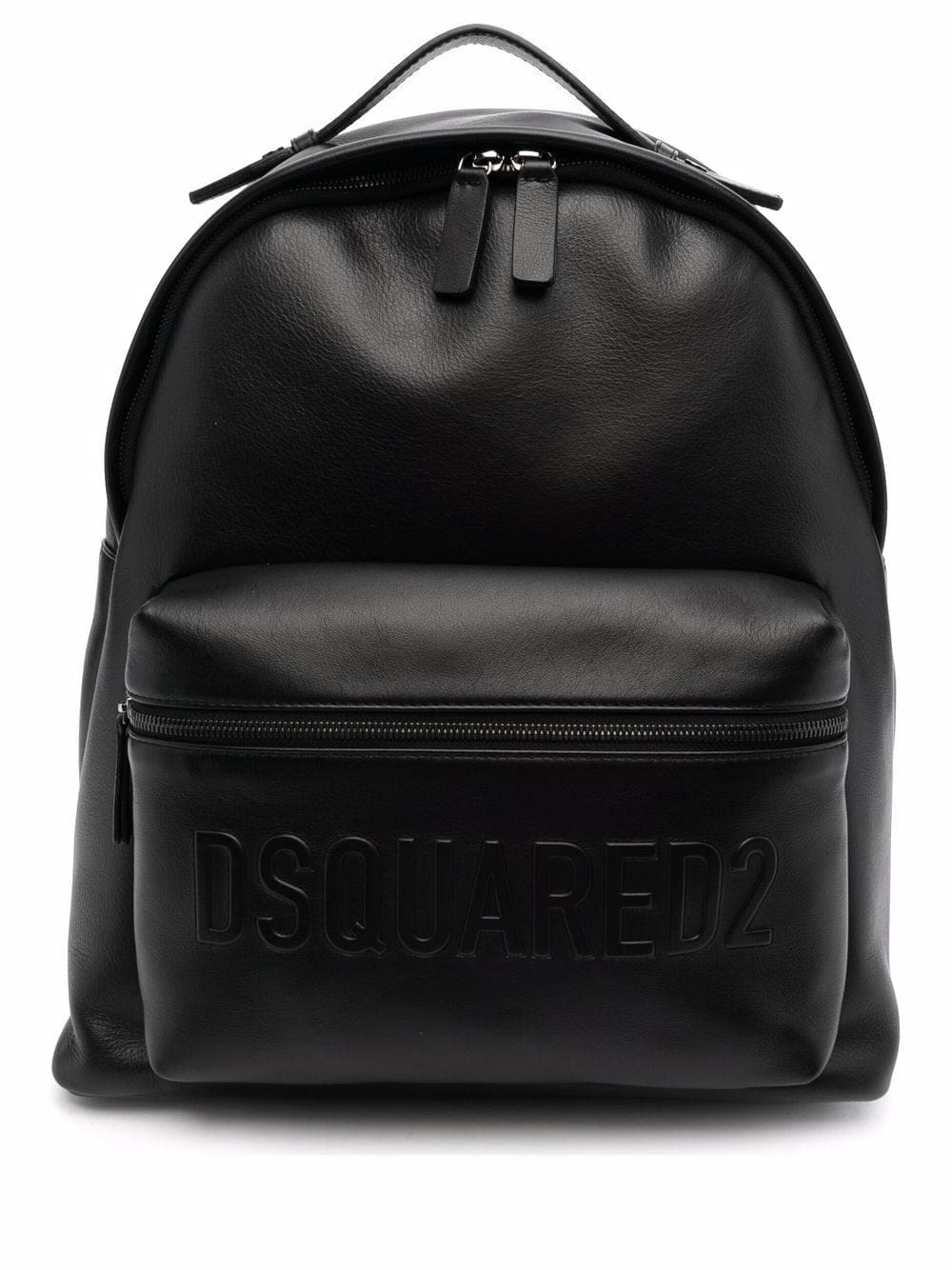 DSQUARED2 logo-embossed leather backpack - Image 4