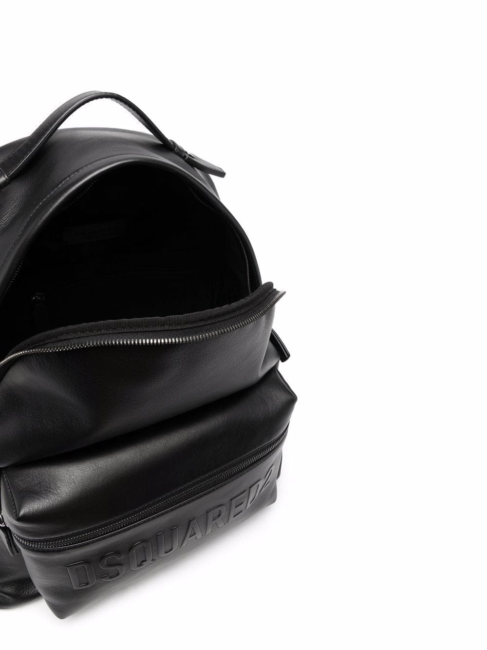 DSQUARED2 logo-embossed leather backpack - Image 3