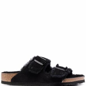 Birkenstock Arizona shearling-lined sandals