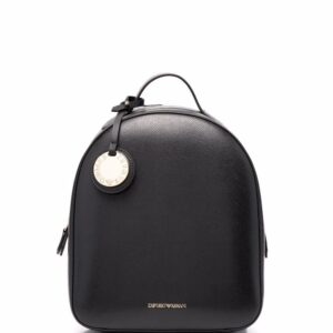 Emporio Armani embossed logo backpack
