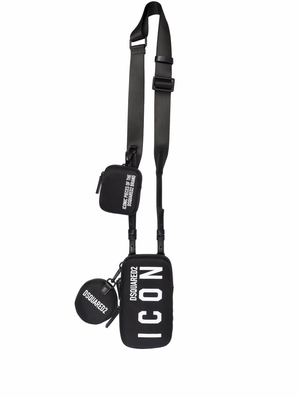 Dsquared2 Icon logo-print messenger bag