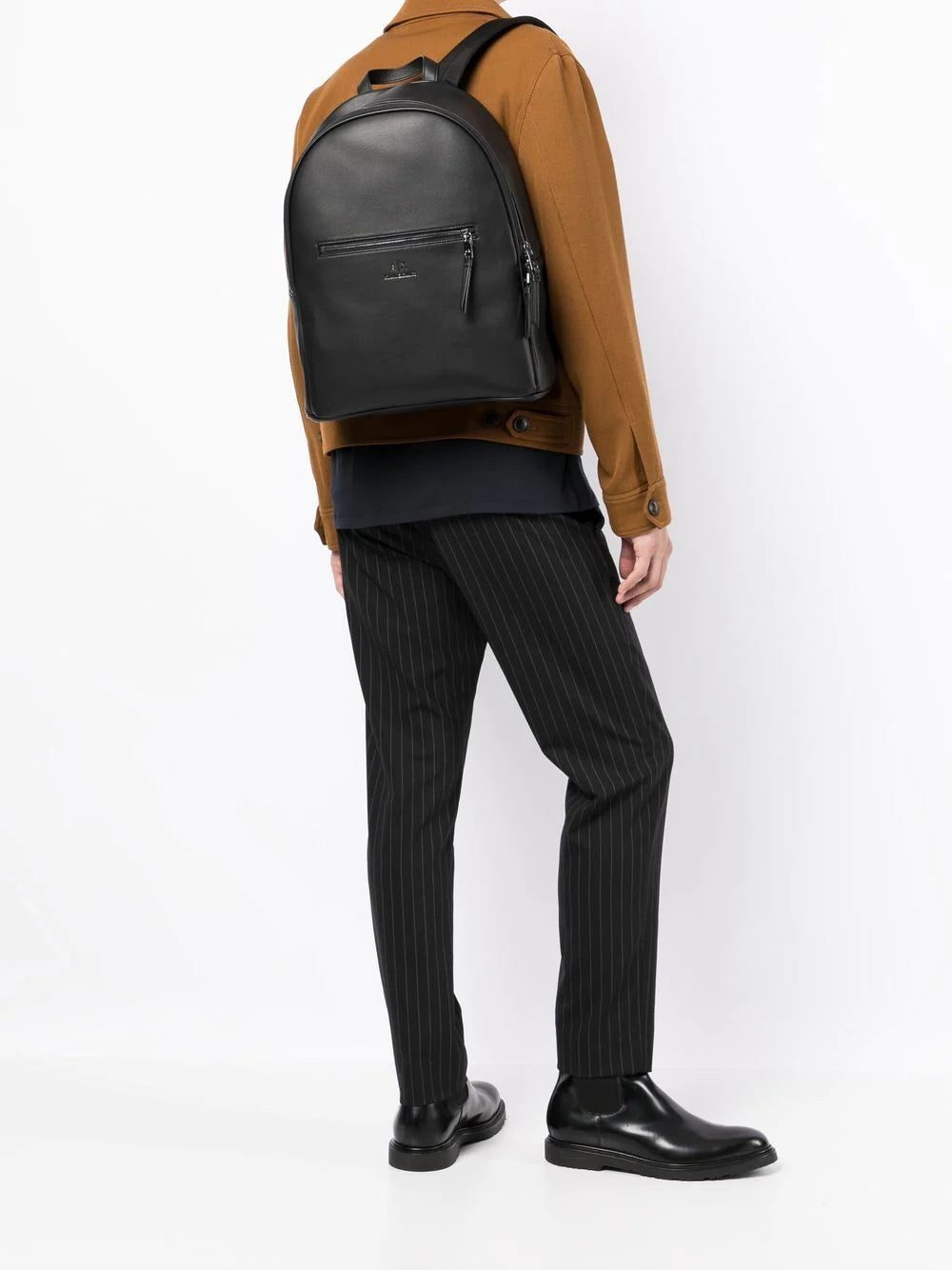 Armani Exchange man leather backpack - Image 2