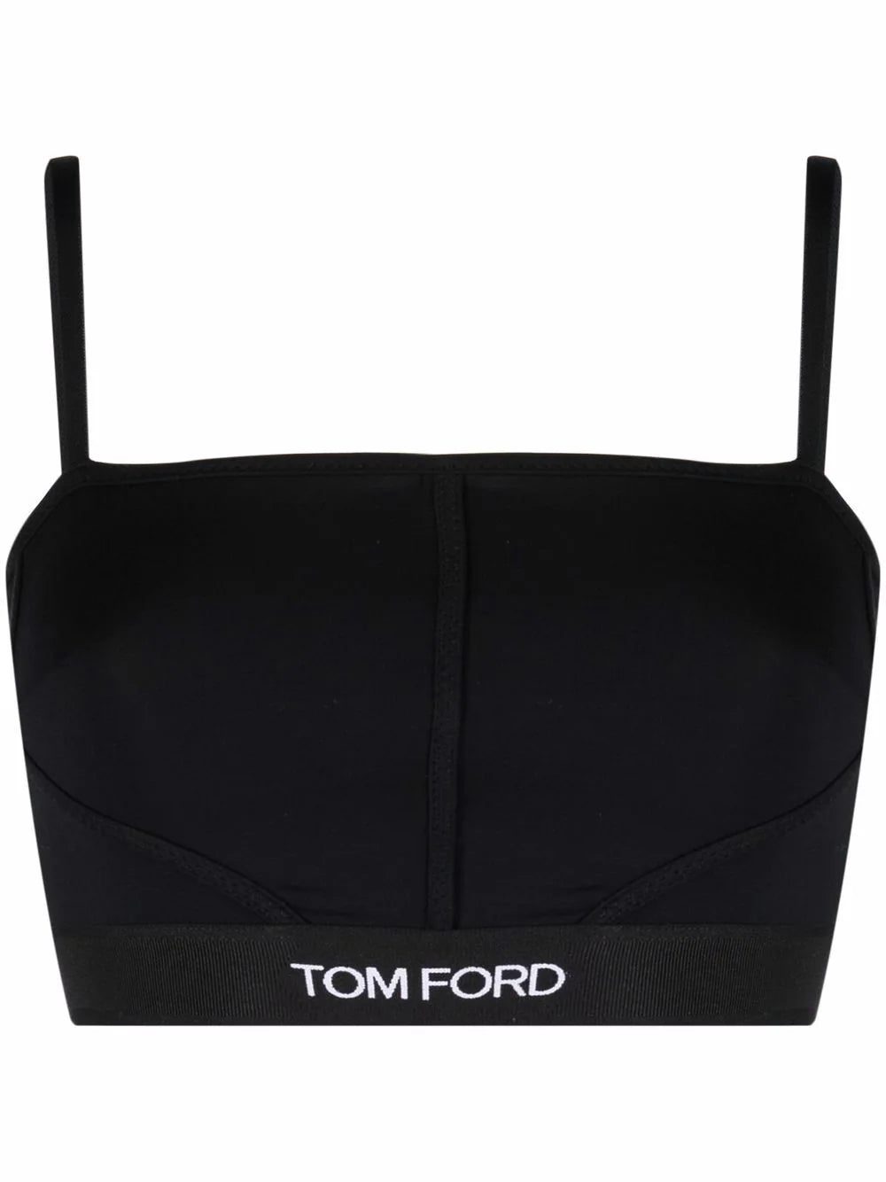 TOM FORD logo underband bralette top