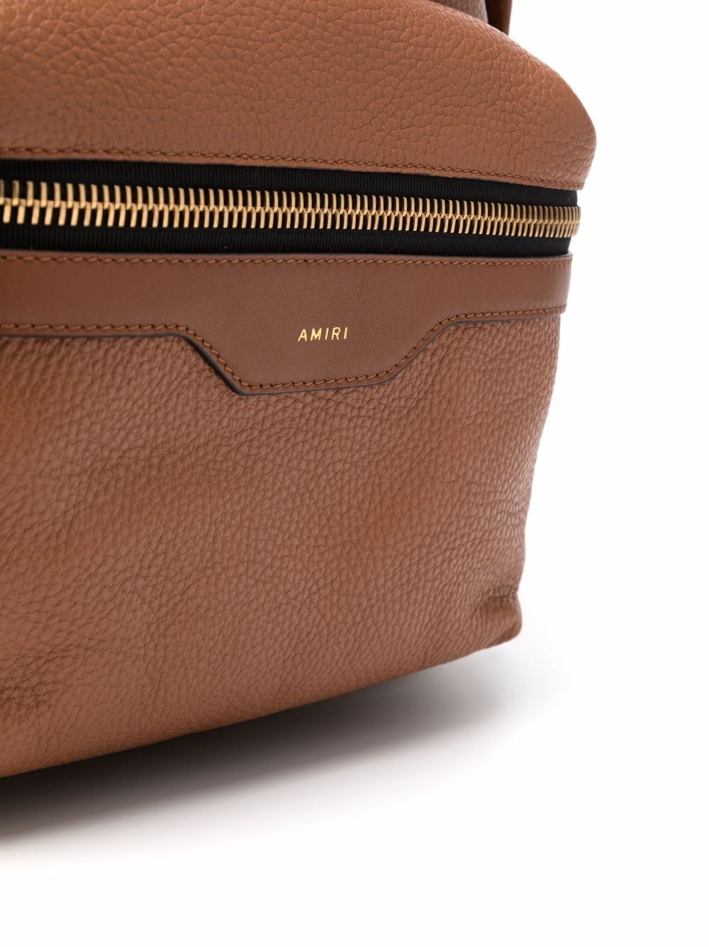 Amiri pebbled-effect zip-around backpack - Image 4