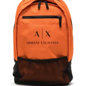 Armani Exchange mesh-pocket backpack