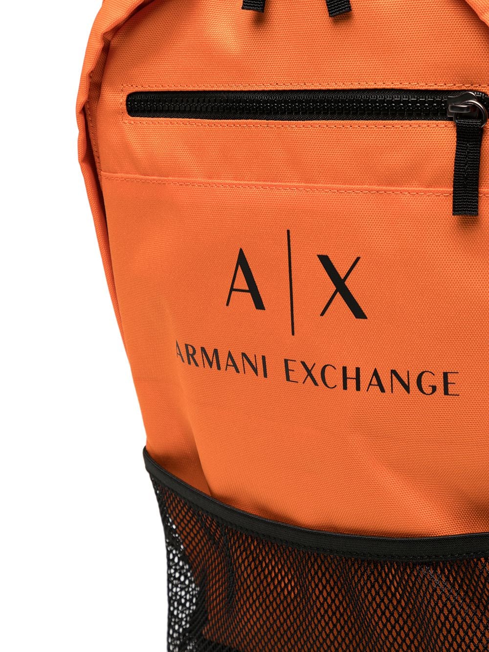 Armani Exchange mesh-pocket backpack - Image 4