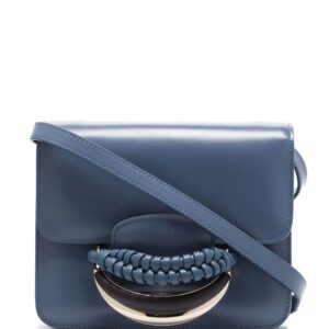 Chloé Kattie leather clutch bag