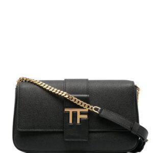 Tom Ford logo-plaque shoulder bag