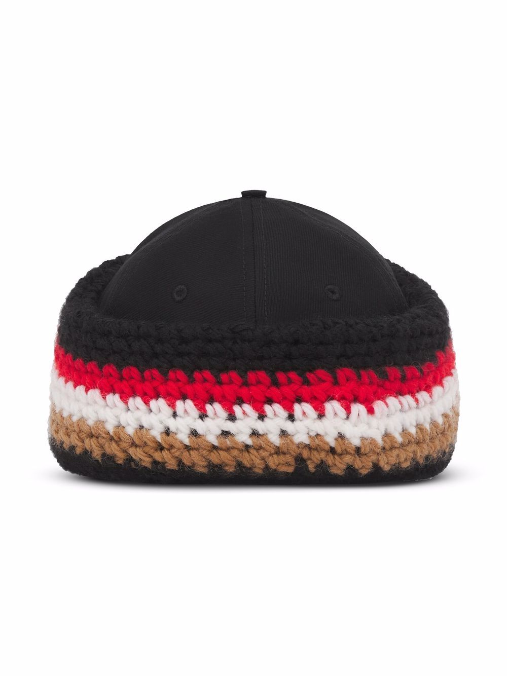 Burberry knitted-headband baseball cap - Image 2