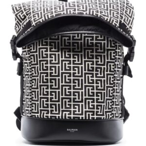 Balmain all-over monogram skate backpack