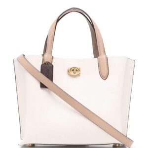 Coach leather tote bag