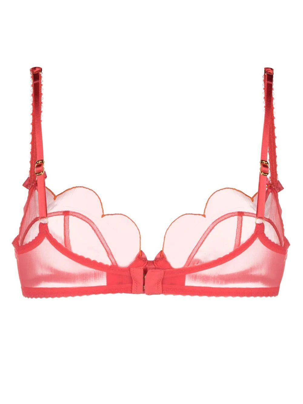 Agent Provocateur Lorna sheer scalloped bra - Image 2
