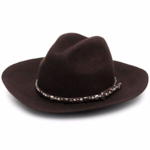 Golden Goose studded-strap hat