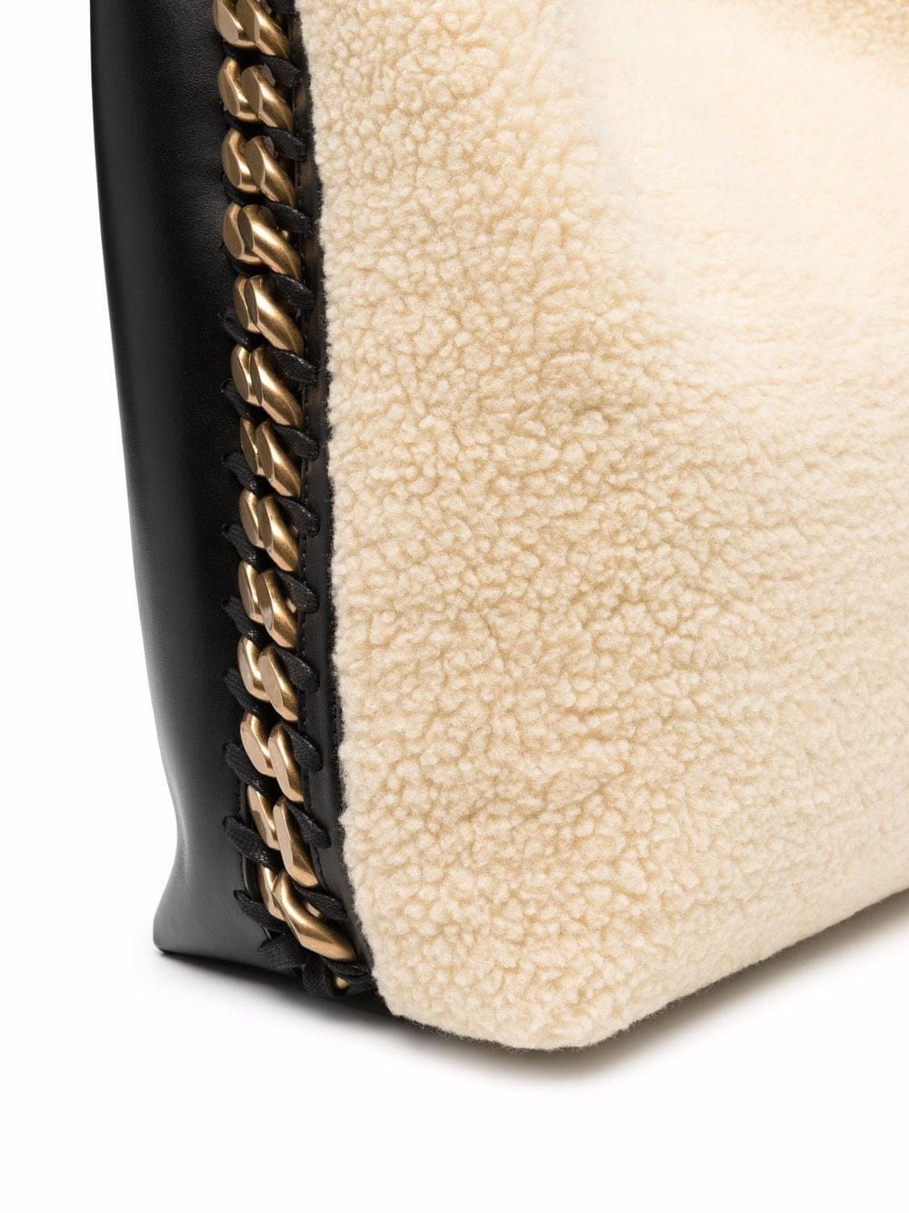 Stella McCartney large faux-shearling tote bag - Image 4
