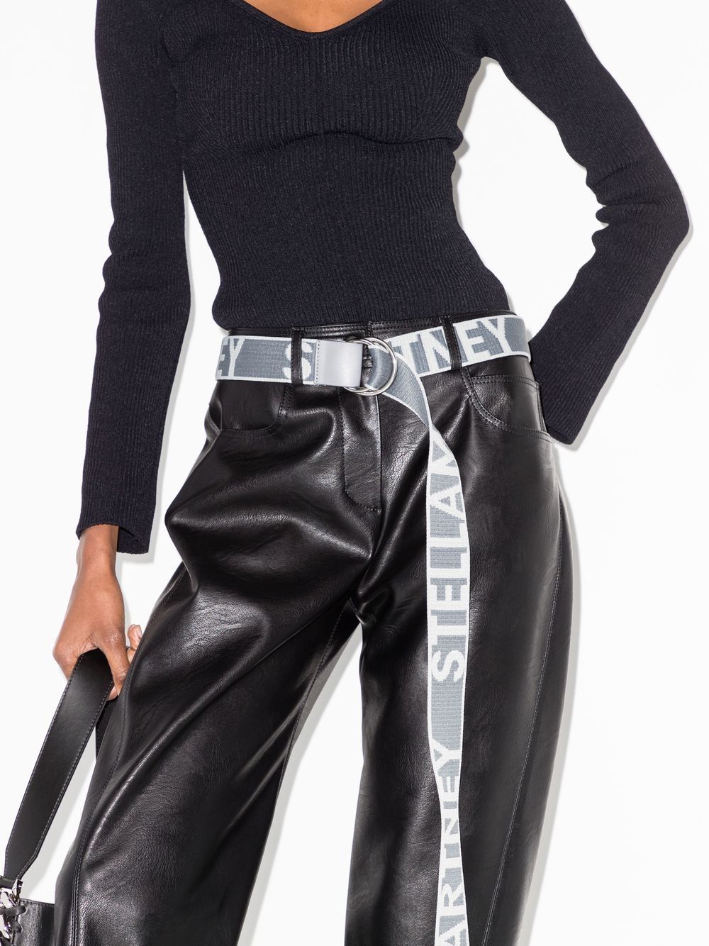 Stella McCartney recycled-polyester logo belt - Image 2
