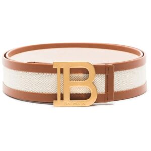 Balmain  logo-buckle belt