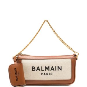 Balmain B-Army logo-print shoulder bag