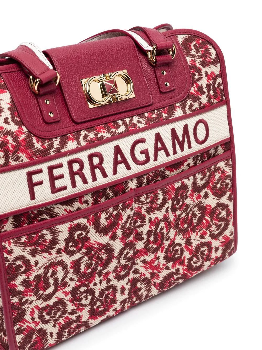 Ferragamo Iconic canvas tote bag - Image 4