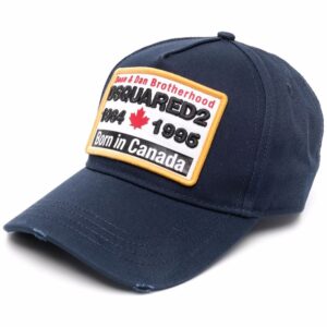 DSQUARED2 logo-patch baseball cap