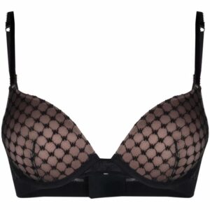 Wolford  sheer monogram push-up bra