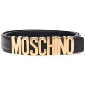 Moschino  logo-buckle belt