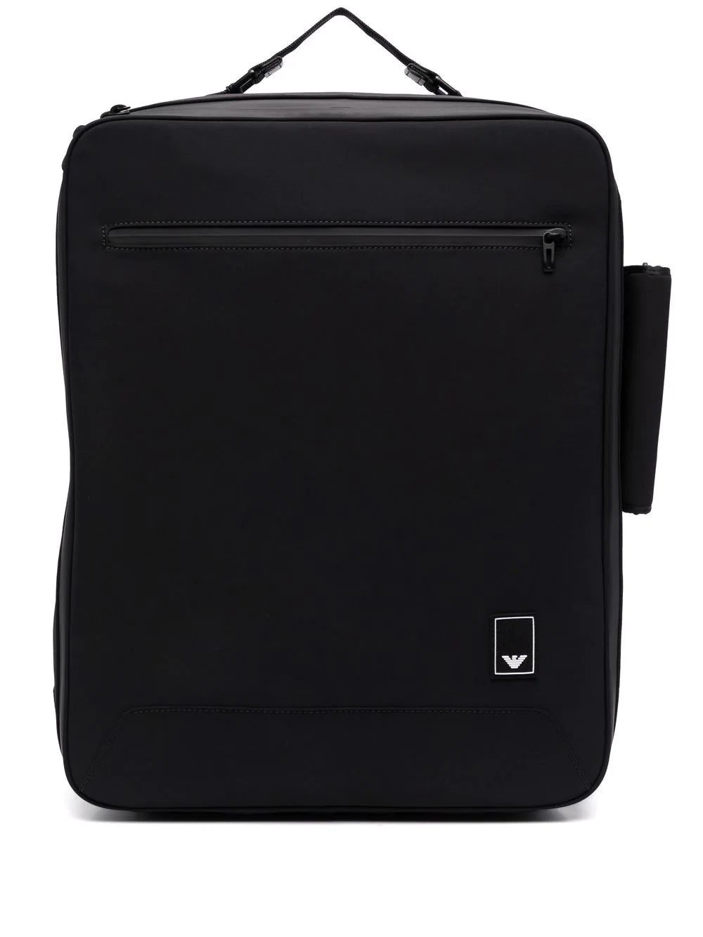 Emporio Armani logo zipped backpack