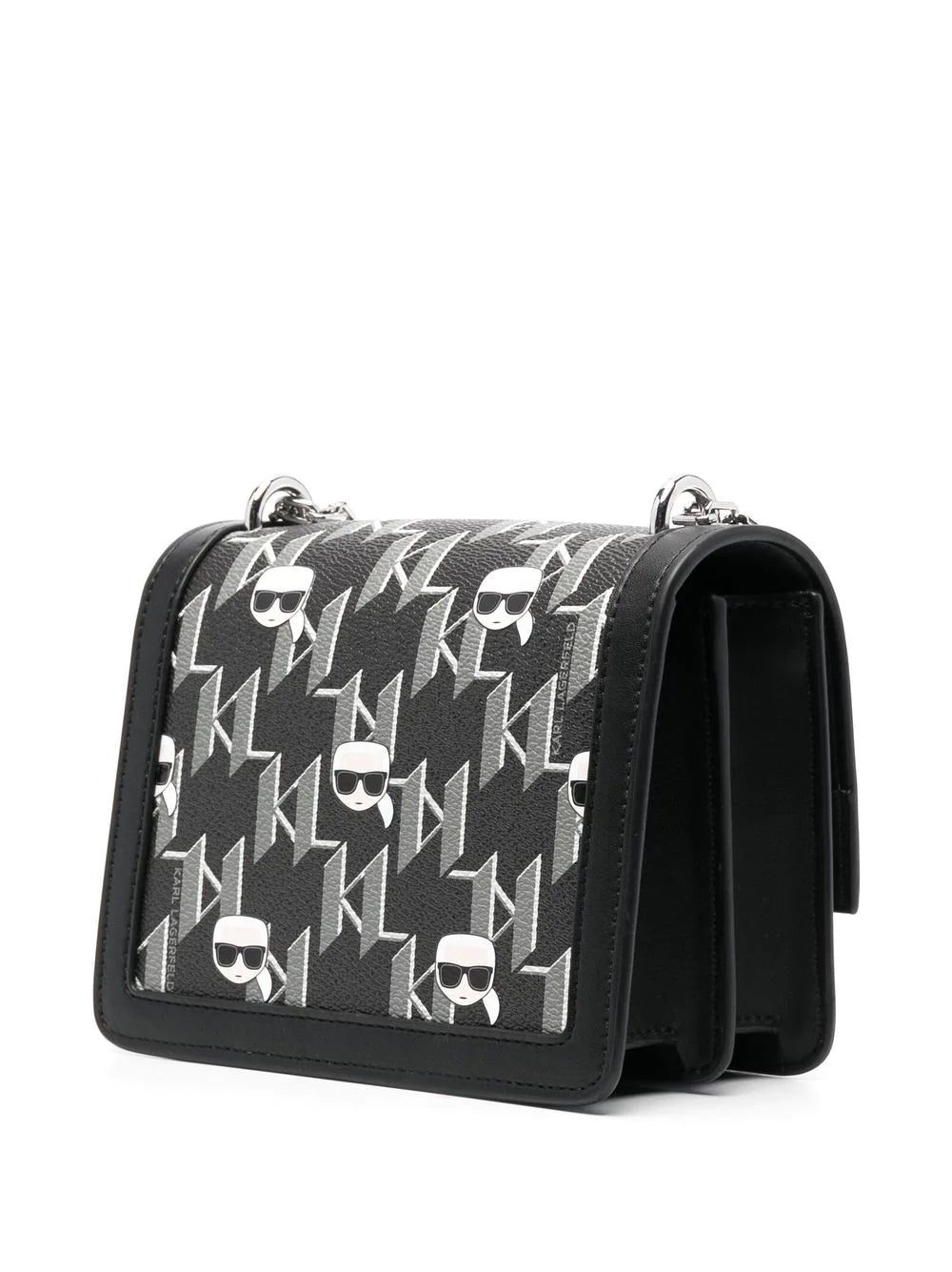 Karl Lagerfeld small K/IKonik shoulder bag - Image 4