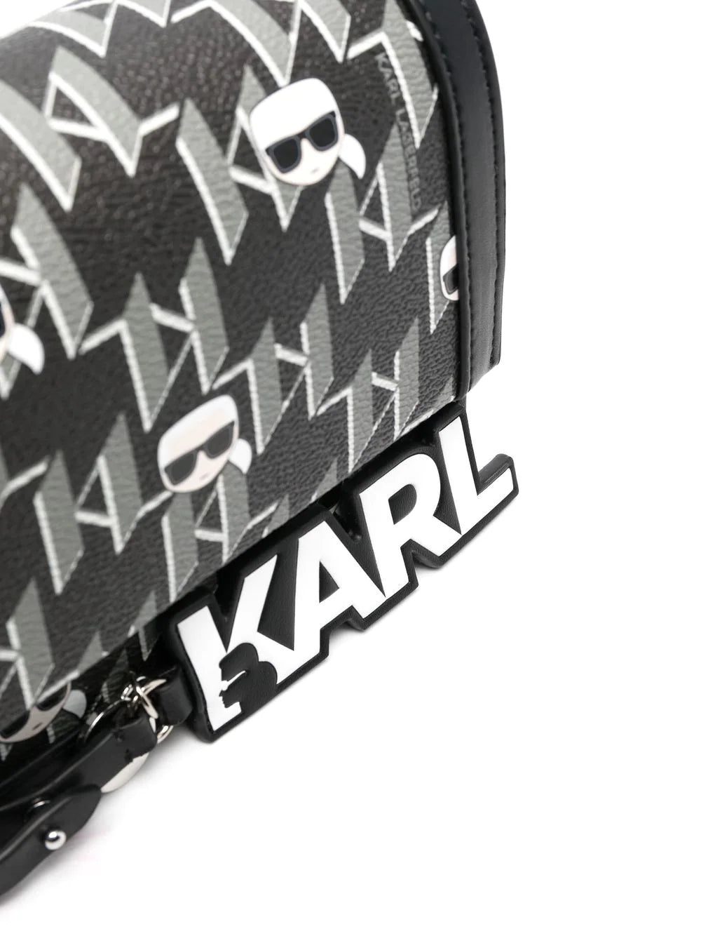 Karl Lagerfeld small K/IKonik shoulder bag - Image 3