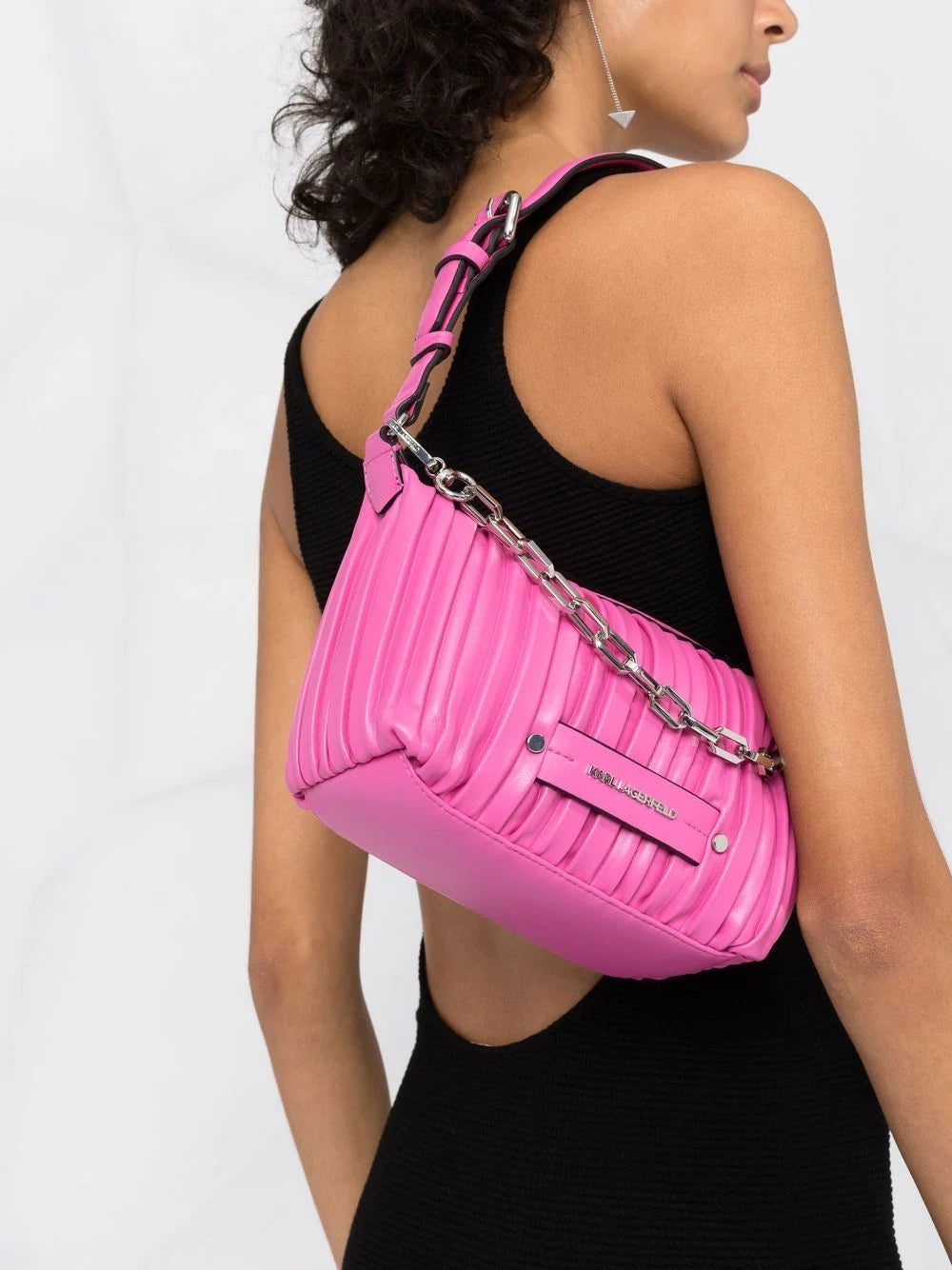 Karl Lagerfeld x Amber Valletta K/Kushion shoulder bag - Image 3