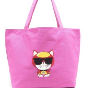 Karl Lagerfeld K/Heroes graphic-print tote bag