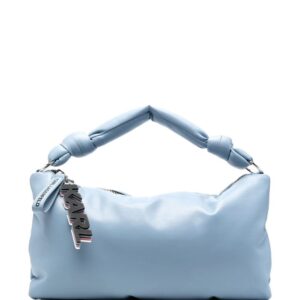 Karl Lagerfeld K/Knotted medium padded shoulder bag