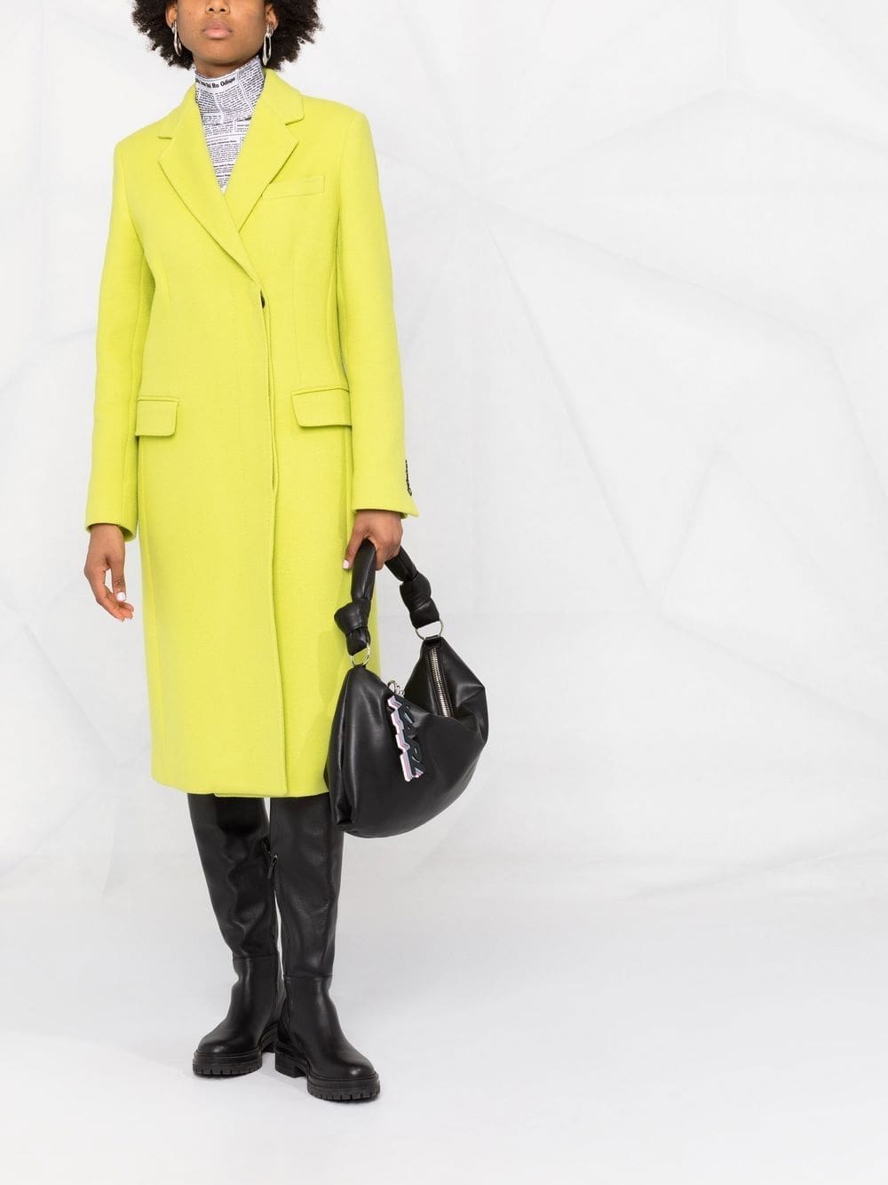 Karl Lagerfeld K/Knotted padded shoulder bag - Image 2