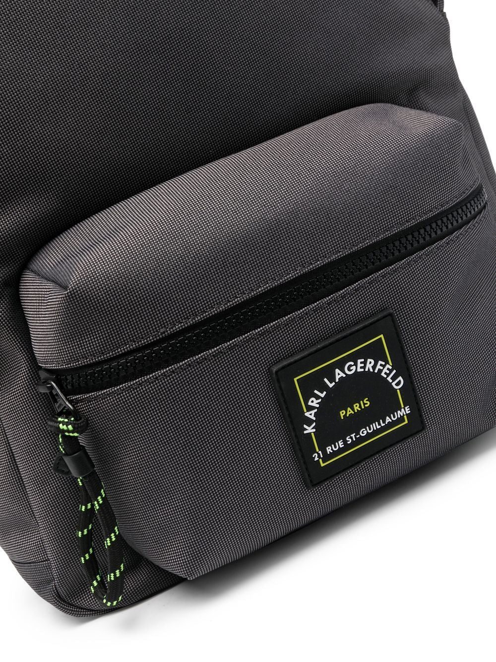 Karl Lagerfeld logo-patch backpack - Image 4