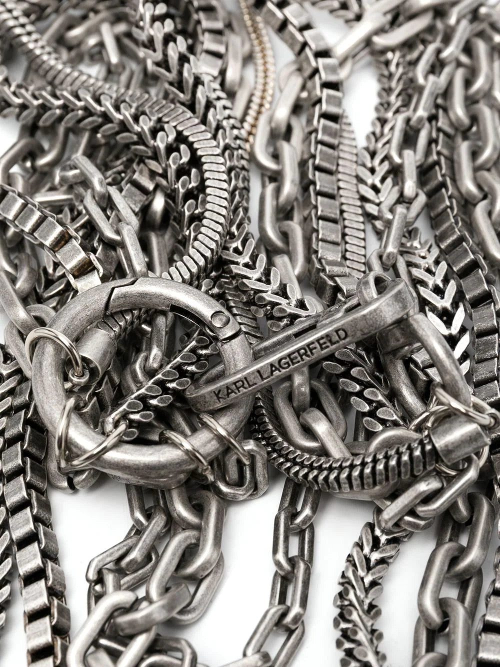 Karl Lagerfeld x Alled-Martinez layered multi-chain belt - Image 2
