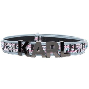 Karl Lagerfeld K/Letters bouclé belt