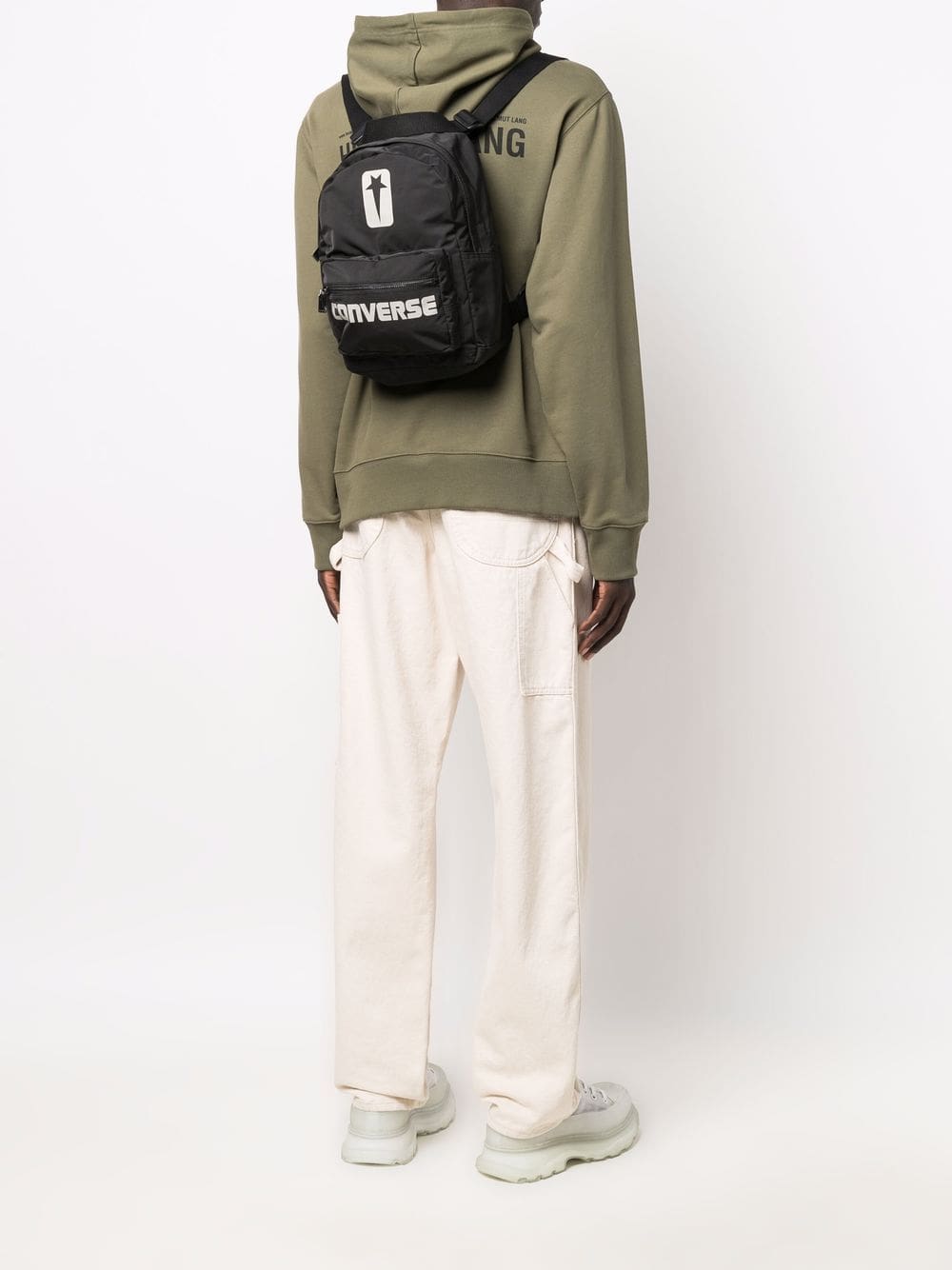 Rick Owens DRKSHDW X Converse logo-print backpack - Image 2