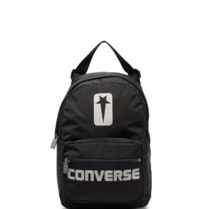 Rick Owens DRKSHDW X Converse logo-print backpack