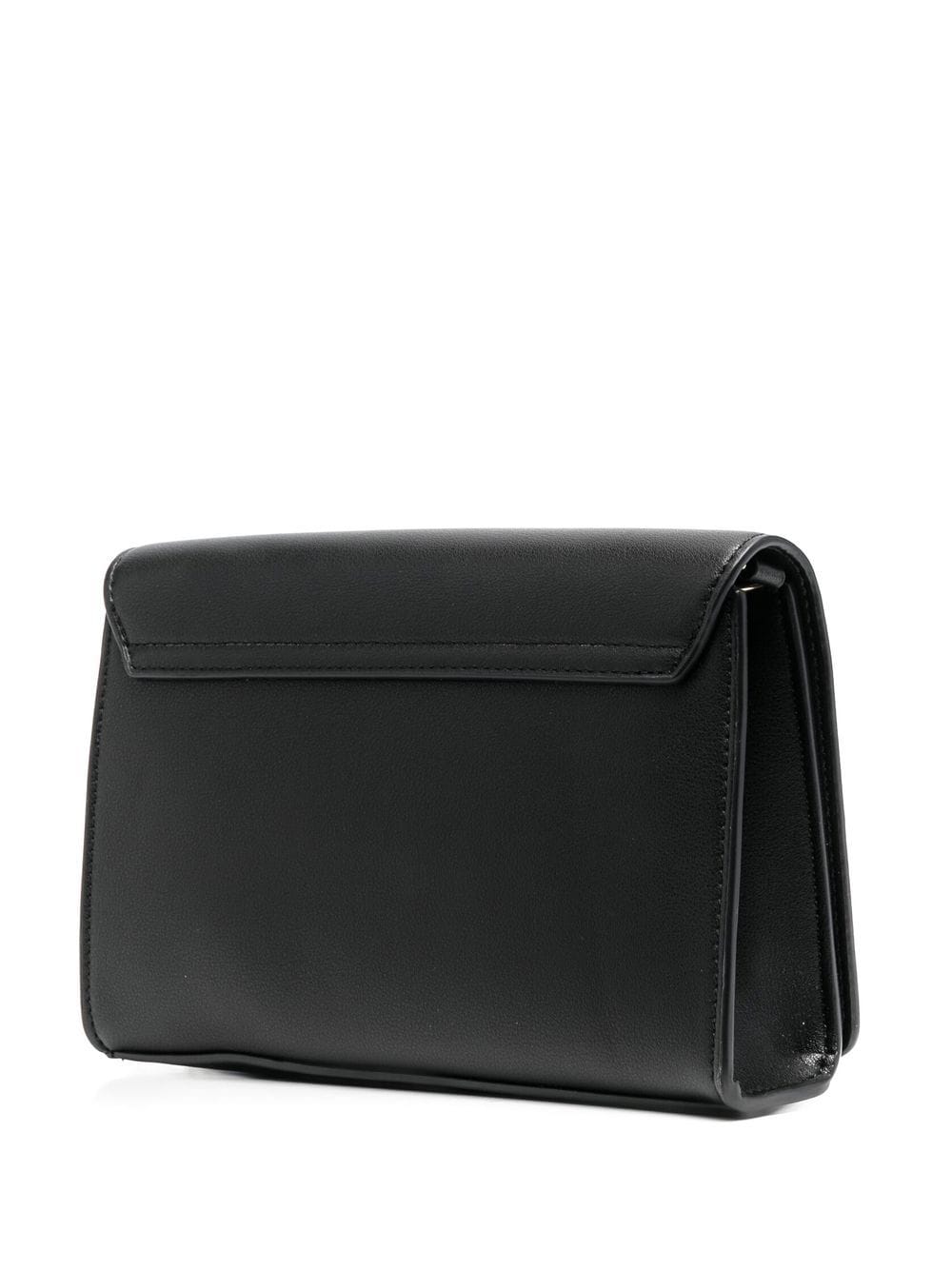 Love Moschino logo-lettering faux-leather clutch bag - Image 3