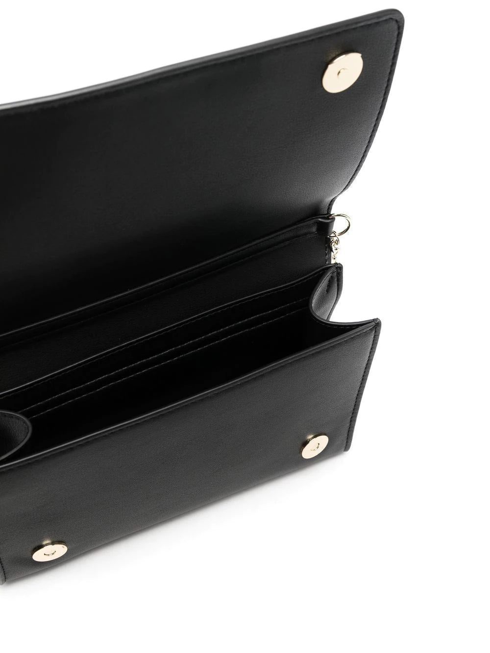 Love Moschino logo-lettering faux-leather clutch bag - Image 4